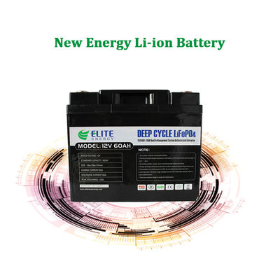 Pacchetto leggero della batteria di 60Ah 768Wh LFP 12V LiFePO4 per il sistema solare