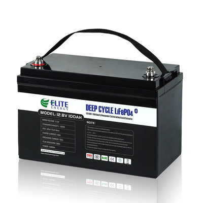Litio ricaricabile Ion Battery For ESS della batteria 12V 100Ah di 12V LiFePO4