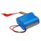 Il PVC portatile leggero 5000 di 6V 6Ah Li Ion Battery Blue cicla