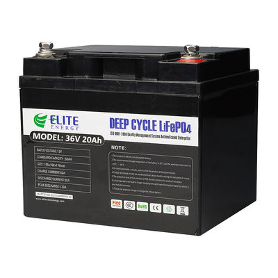 CE Li Phosphate Battery RS485 IP67 36V 20Ah Li Ion Battery dell'OEM