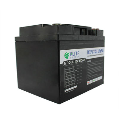 Esposizione di LED profonda della batteria del litio ESS/EV della batteria 60Ah del ciclo 12V LiFePO4
