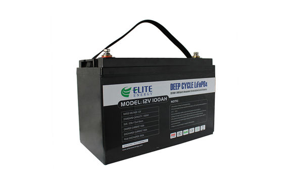 Batteria dell'OEM 1280Wh 100Ah 12V LiFePO4 per il sistema energetico di stoccaggio