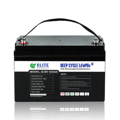 qualità  Rechargeable LFP 12V 100Ah Lithium Ion Battery 5000 Cycles For ESS fabbrica